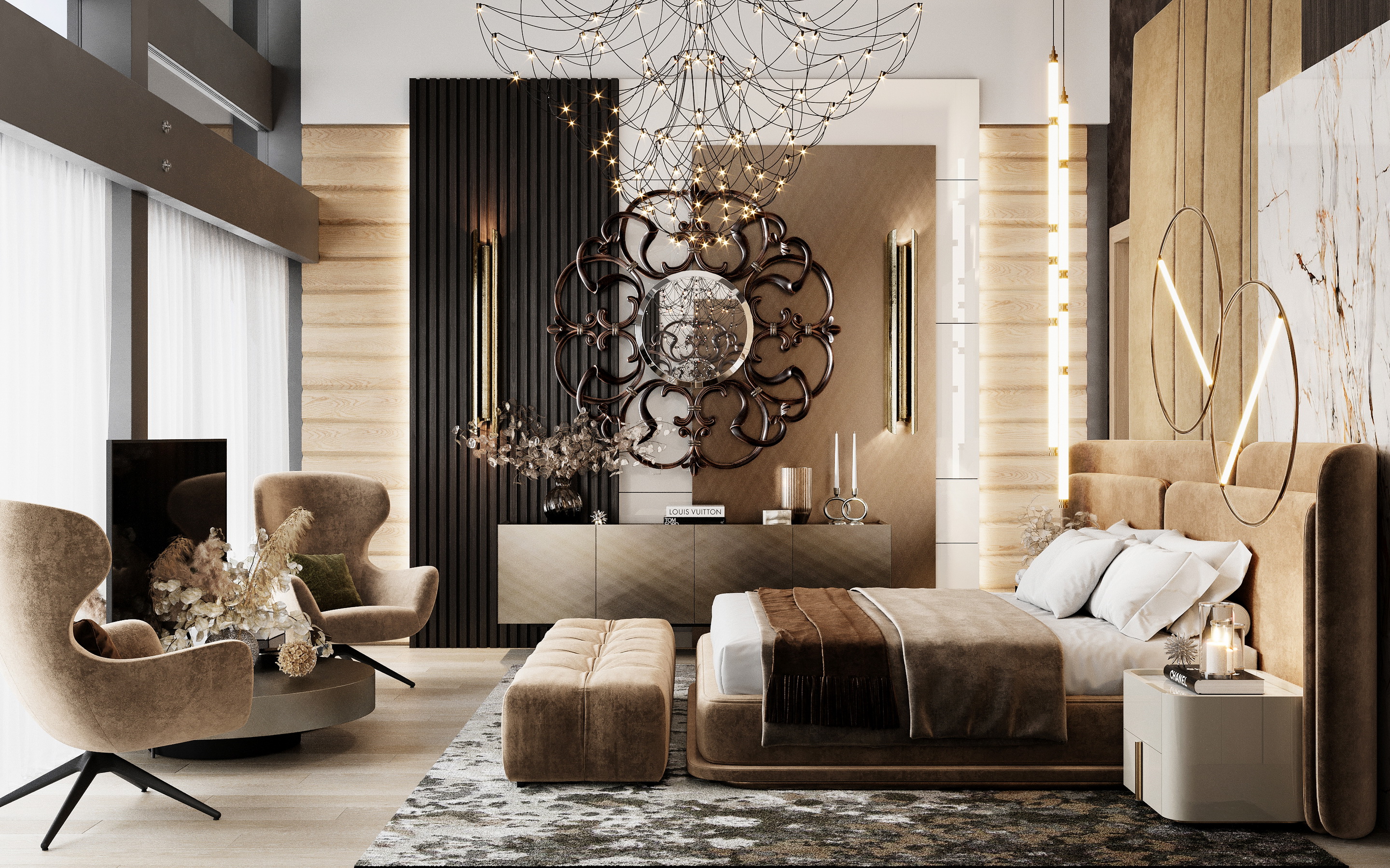 Интерьер загородного дома

в стиле Фахверк под Петербургом
